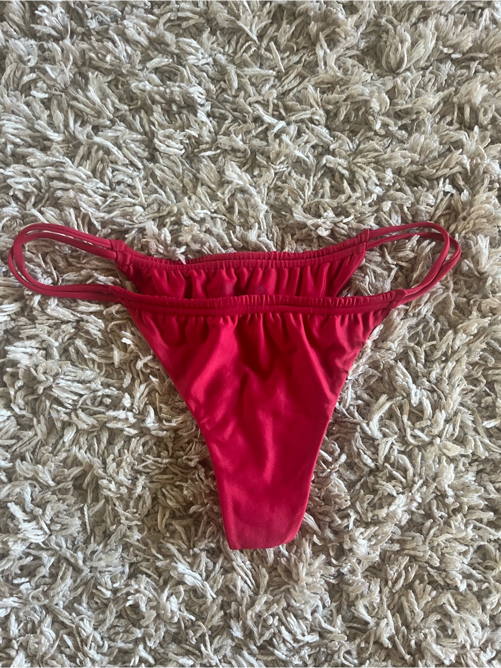 Benoa Swim Red Swim Bikini Bottom - Anini style